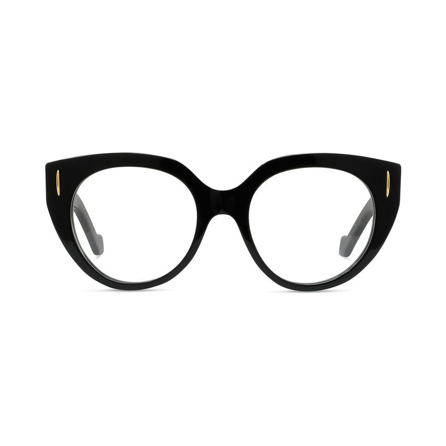 Anagram Black Geometric Eyeglasses 001