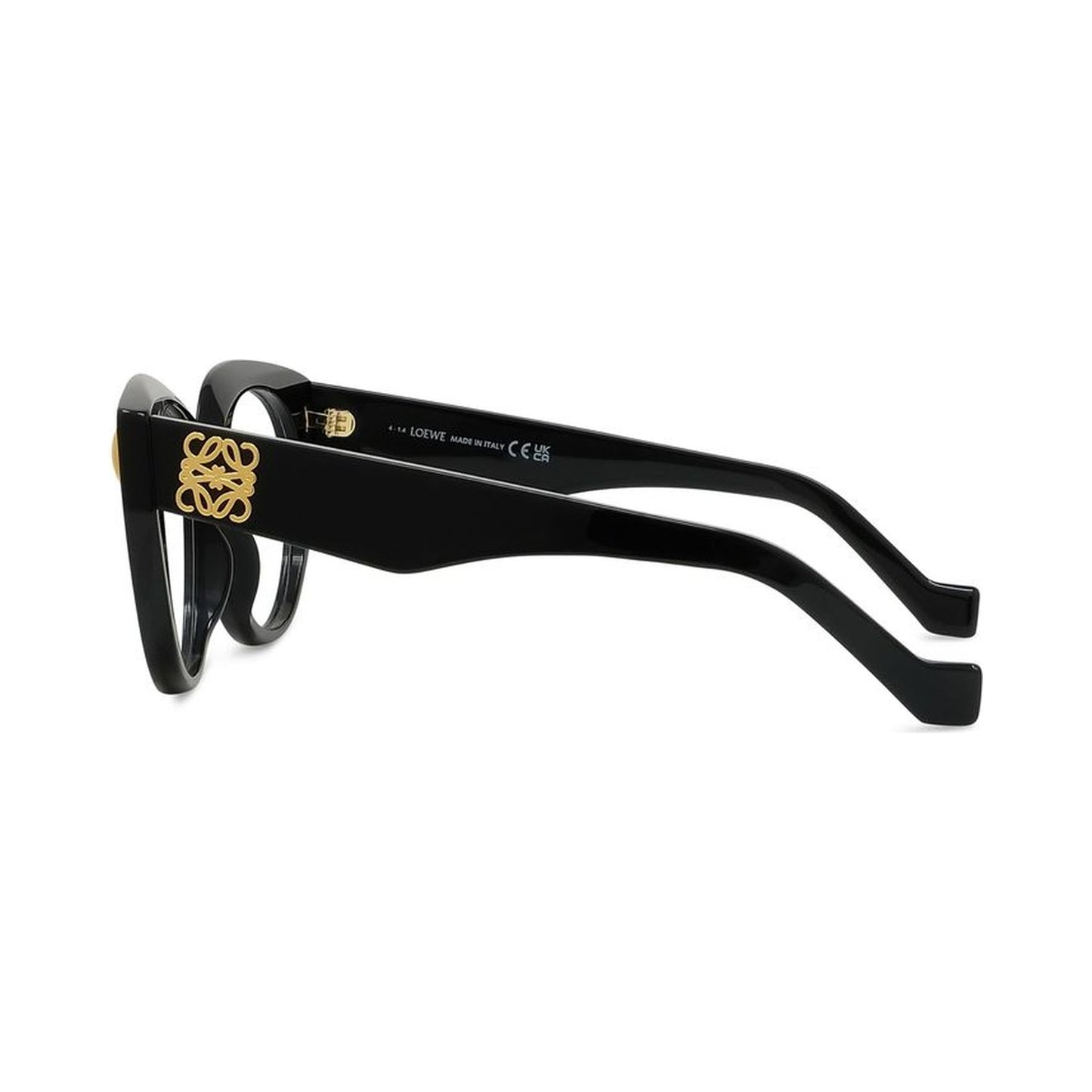 Anagram Black Geometric Eyeglasses 001