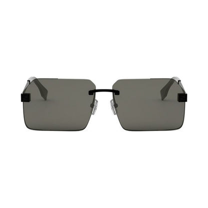 Fendi Sky Black Geometric Sunglasses 02a