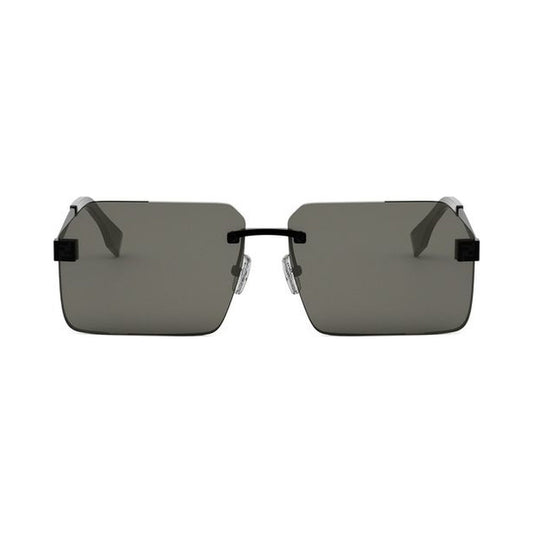 Fendi Sky Black Geometric Sunglasses 02a