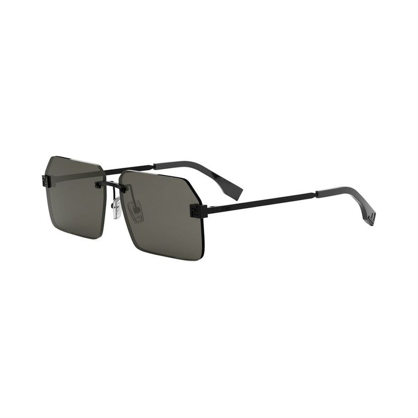 Fendi Sky Black Geometric Sunglasses 02a