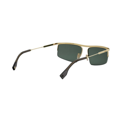 Fendi Travel Gold Geometric Sunglasses