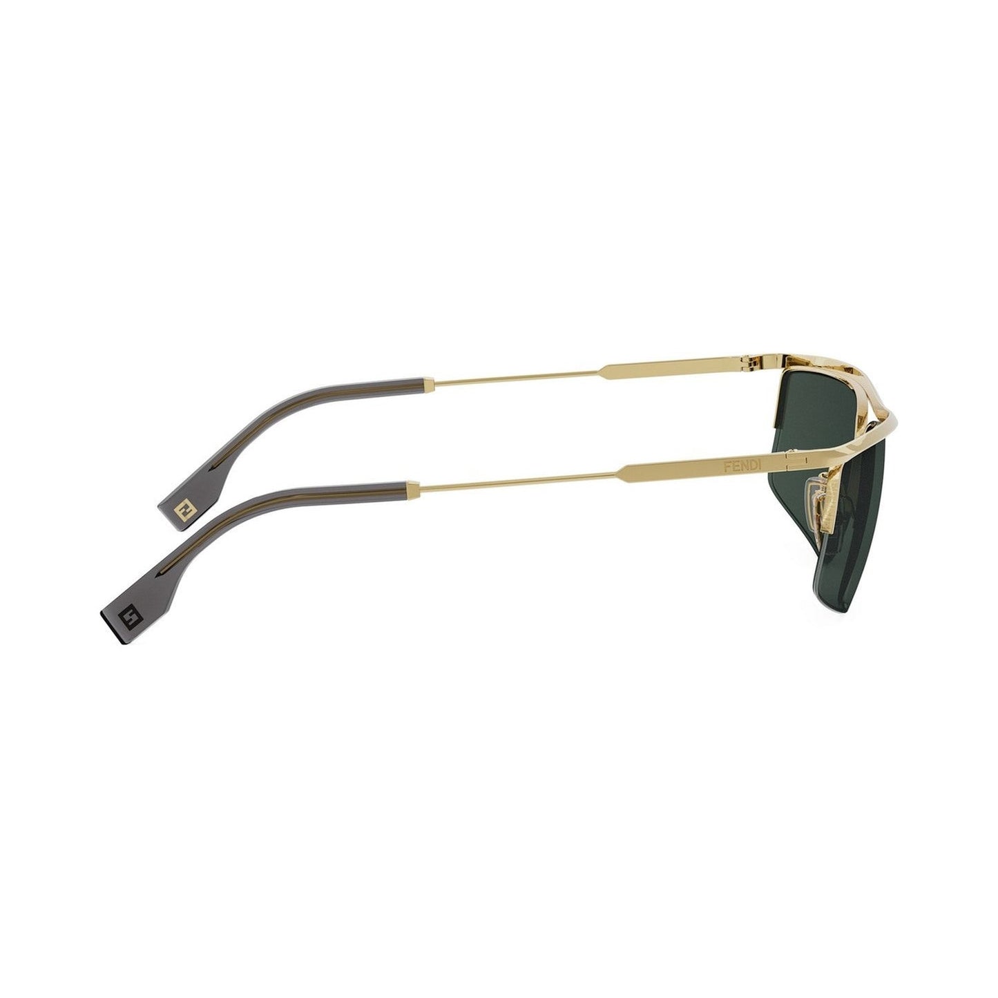 Fendi Travel Gold Geometric Sunglasses