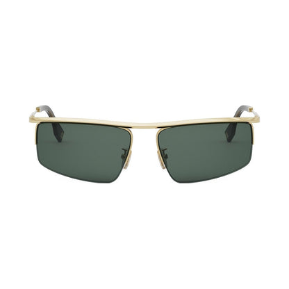 Fendi Travel Gold Geometric Sunglasses