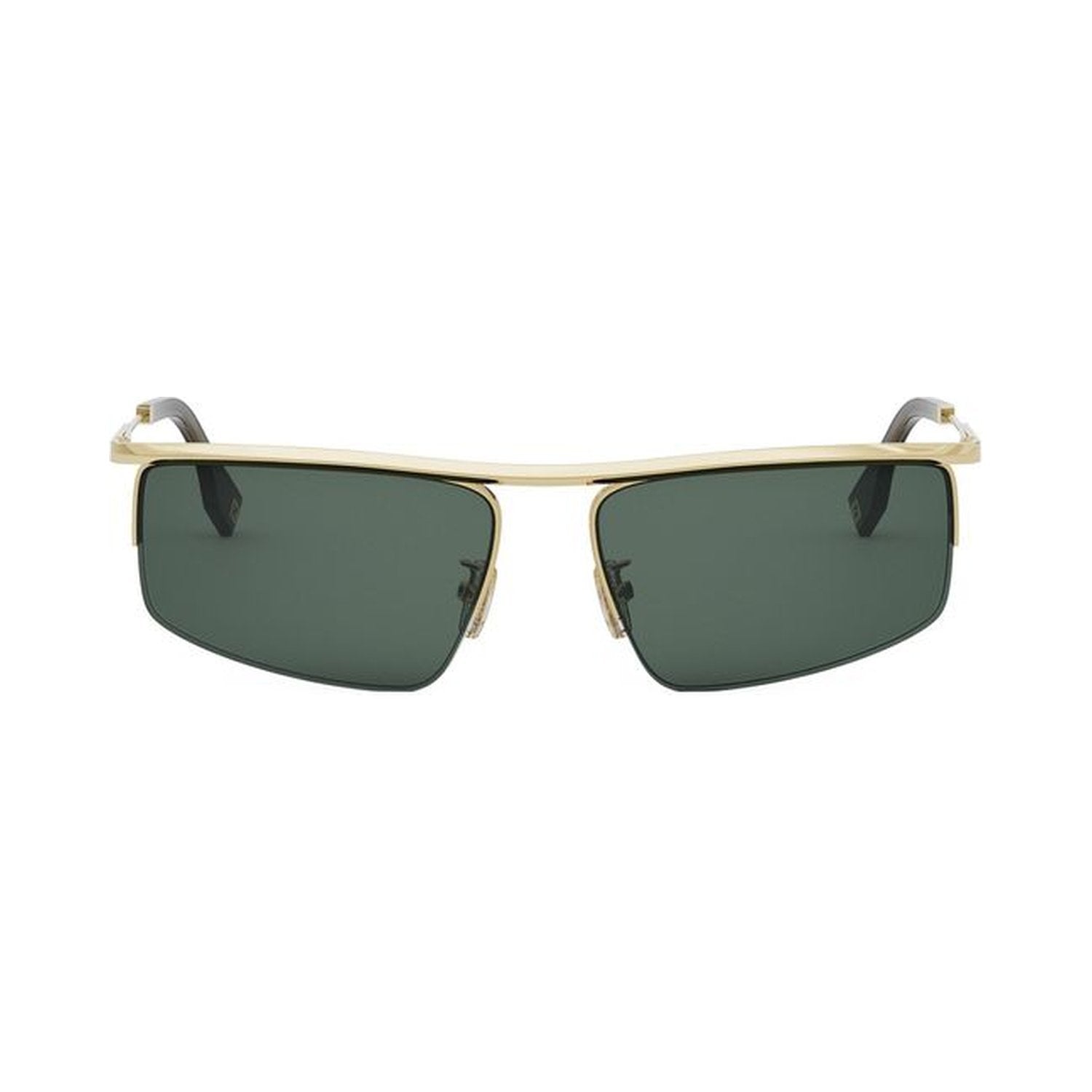Fendi Travel Gold Geometric Sunglasses