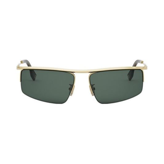 Fendi Travel Gold Geometric Sunglasses
