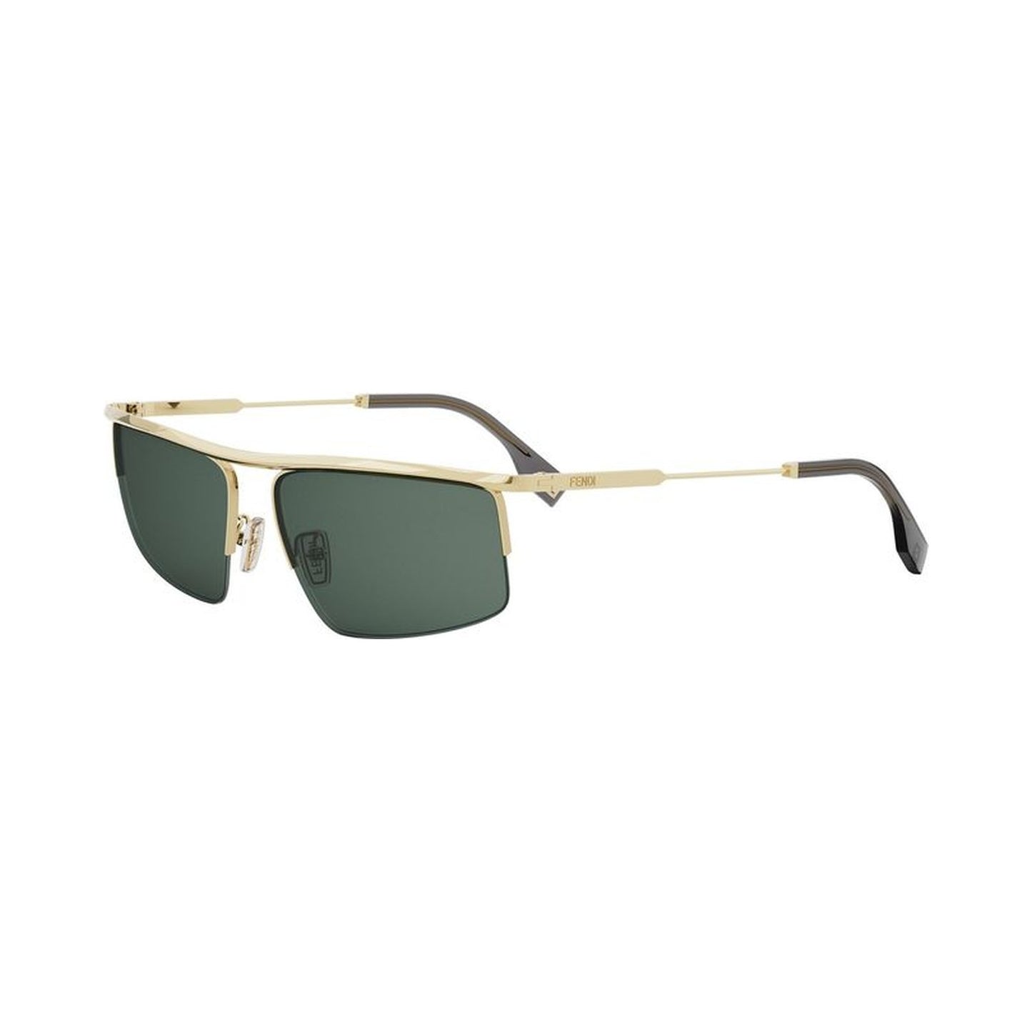 Fendi Travel Gold Geometric Sunglasses