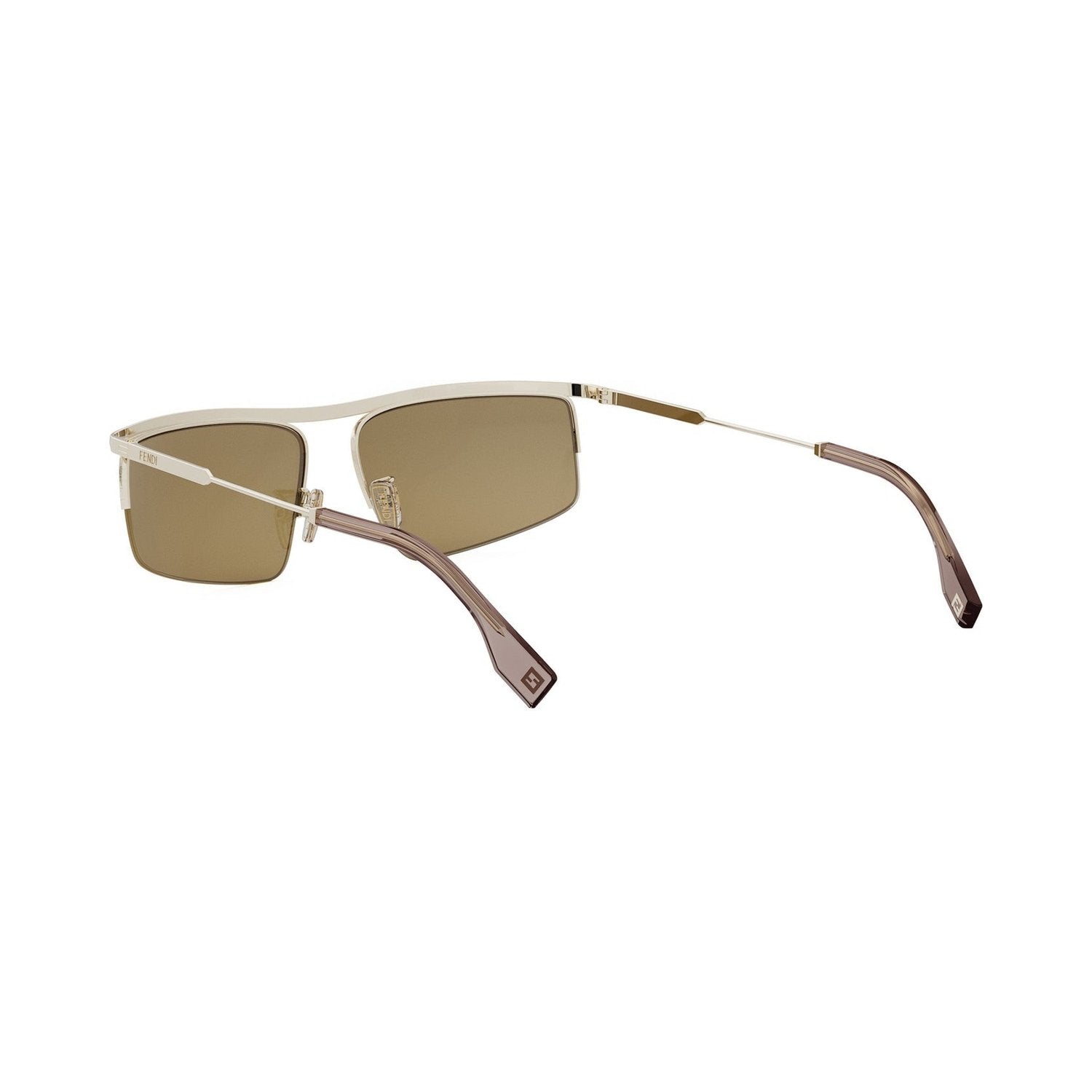 Fendi Travel Gold Geometric Sunglasses 32e