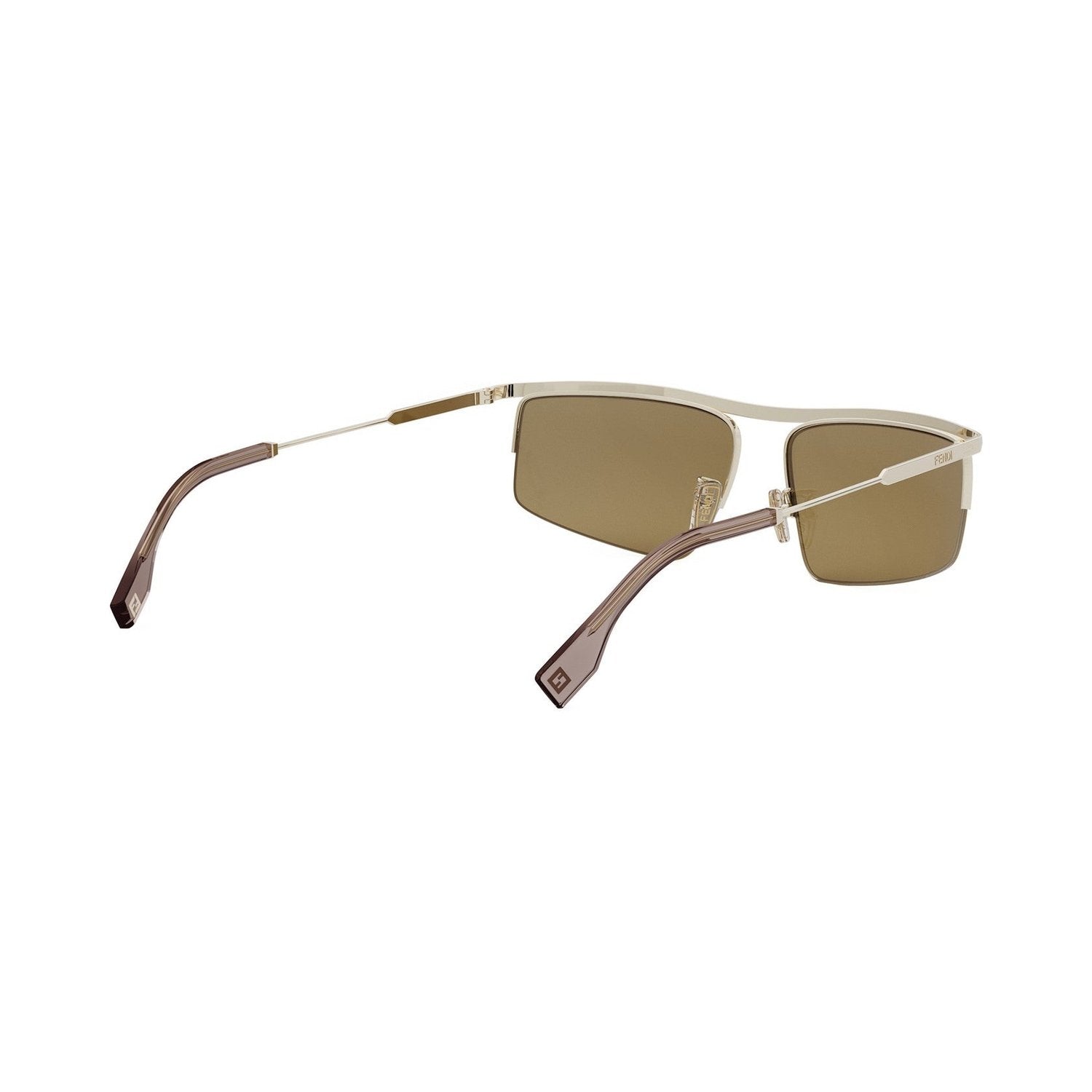 Fendi Travel Gold Geometric Sunglasses 32e