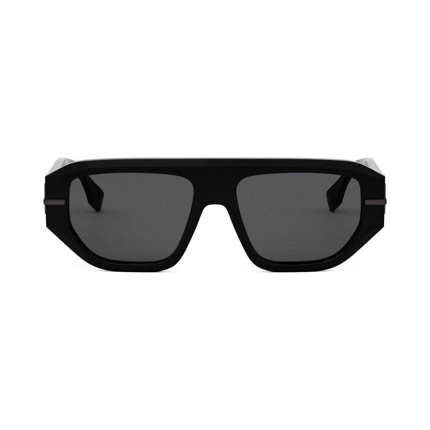 Fendigraphy Black Geometric Sunglasses 01a