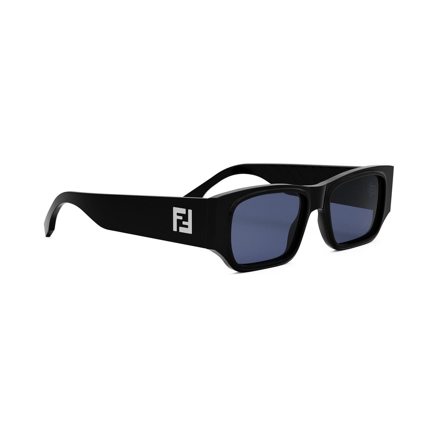 FF Squared Black Rectangular Sunglasses 01v