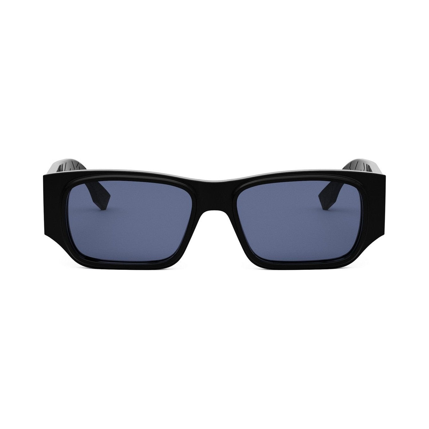 FF Squared Black Rectangular Sunglasses 01v