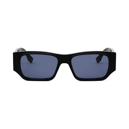 FF Squared Black Rectangular Sunglasses 01v