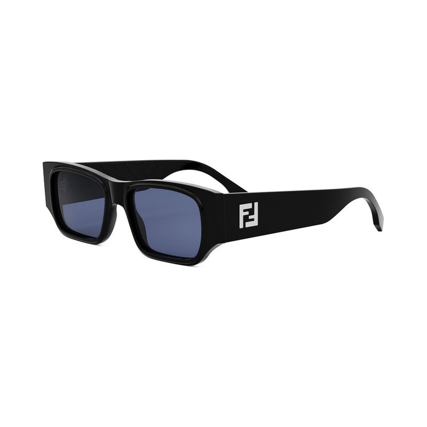 FF Squared Black Rectangular Sunglasses 01v