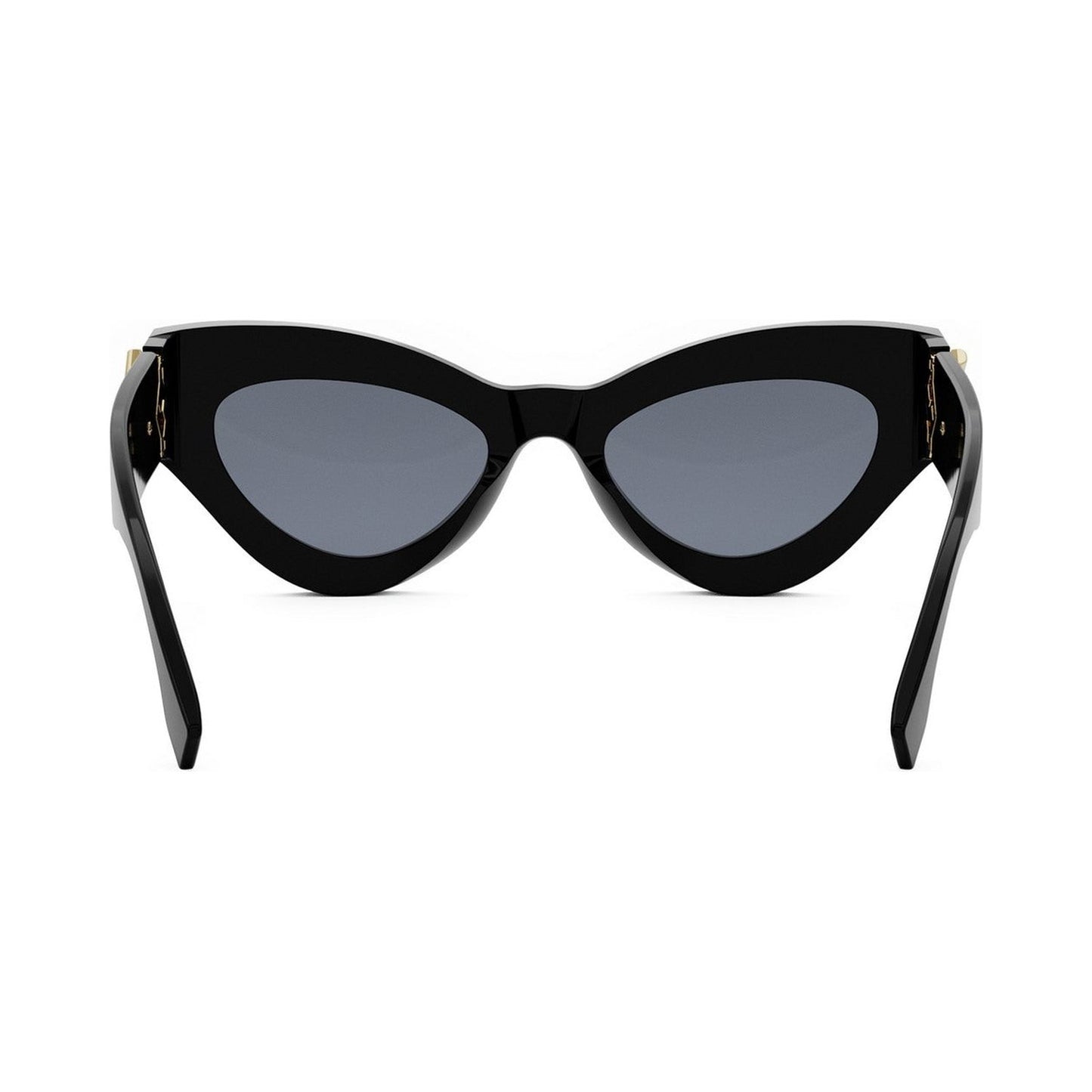 FF Diamonds Black Cat Eye Sunglasses 01v