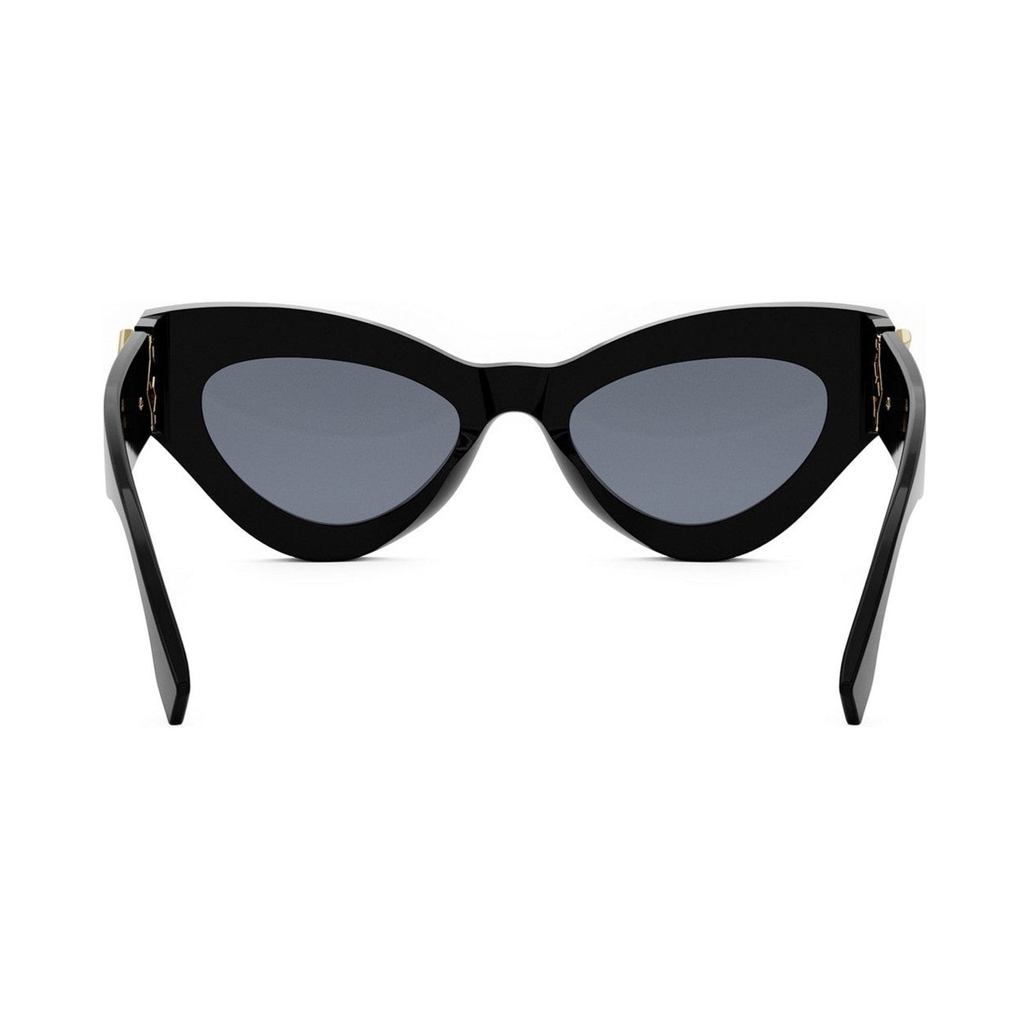 FF Diamonds Black Cat Eye Sunglasses 01v