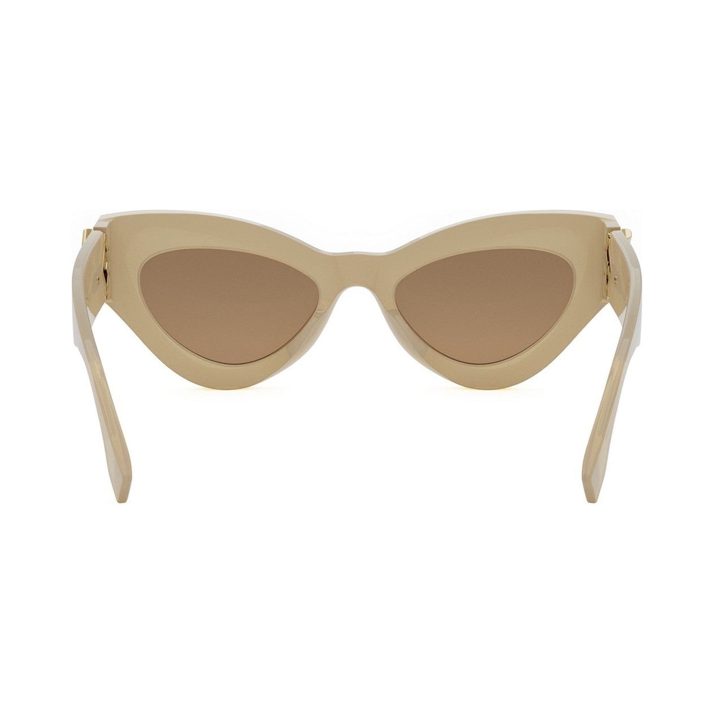 FF Diamonds Brown Cat Eye Sunglasses 57e