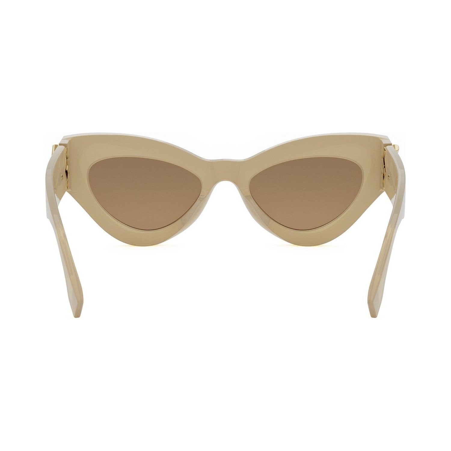 FF Diamonds Brown Cat Eye Sunglasses 57e