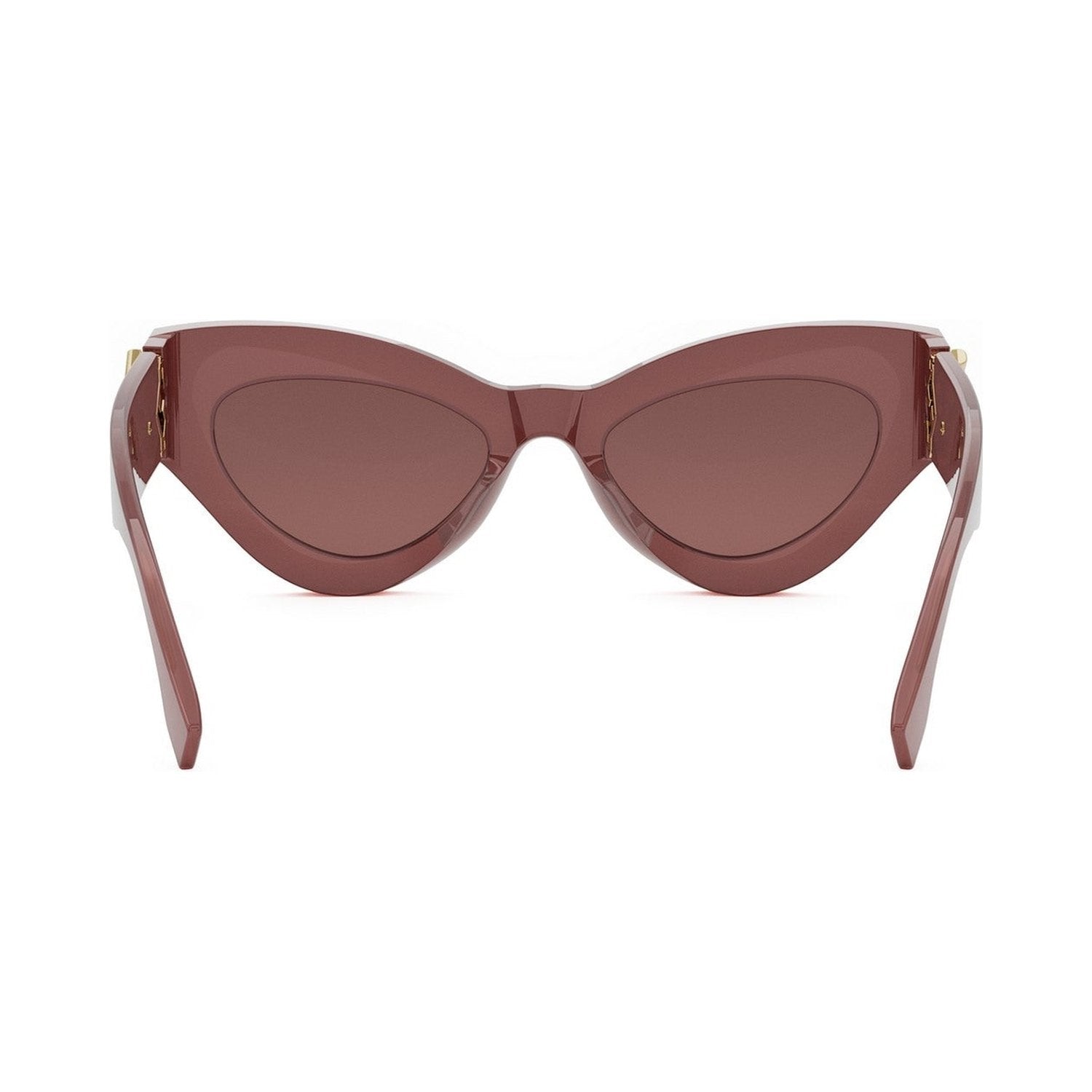 FF Diamonds Red Cat Eye Sunglasses 66y