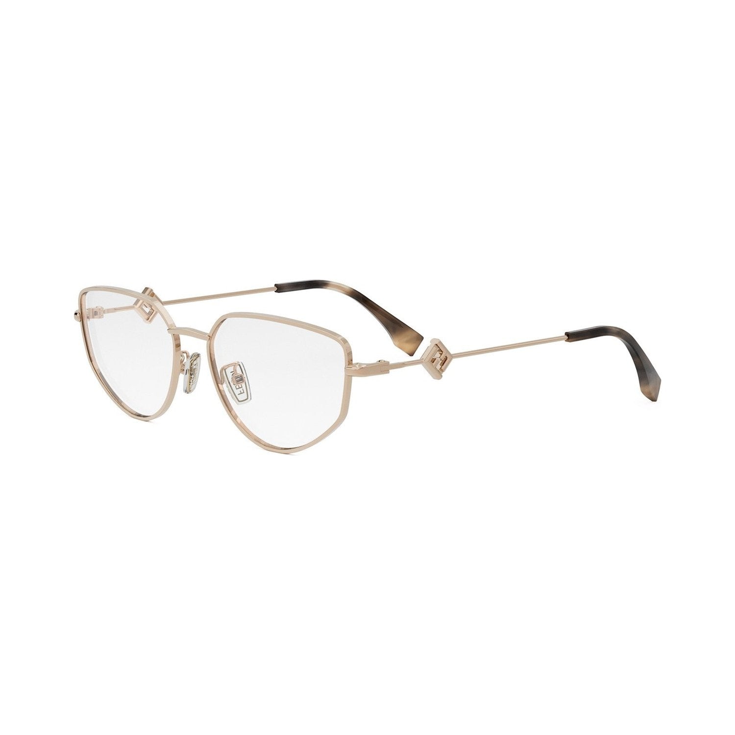 FF Diamonds Rose Cat Eye Eyeglasses 028