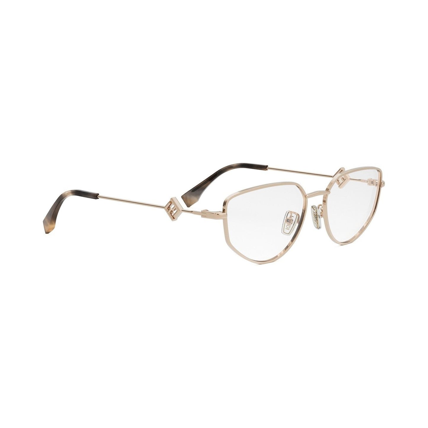 FF Diamonds Rose Cat Eye Eyeglasses 028