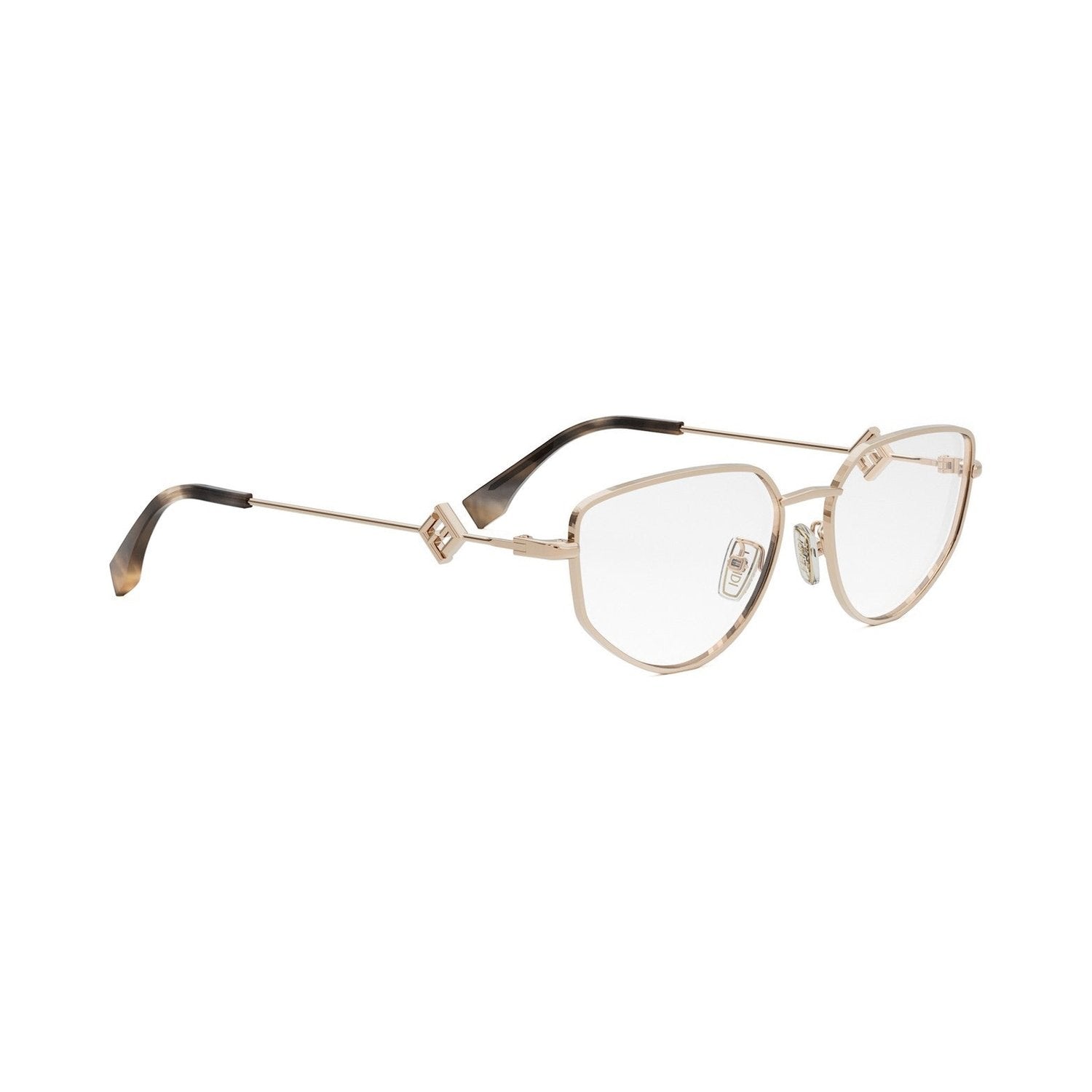 FF Diamonds Rose Cat Eye Eyeglasses 028