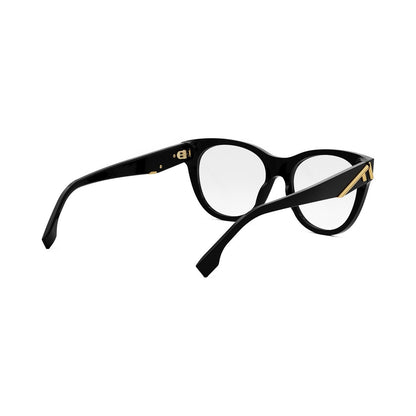 Fendi First Black Round Eyeglasses 001