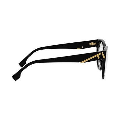 Fendi First Black Round Eyeglasses 001