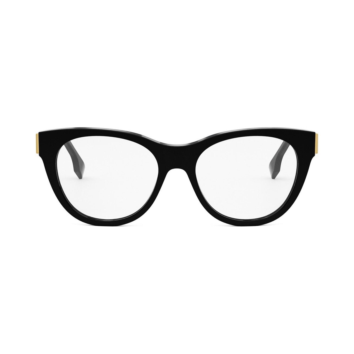 Fendi First Black Round Eyeglasses 001