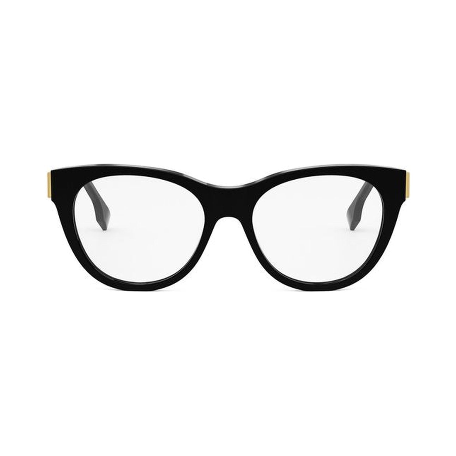 Fendi First Black Round Eyeglasses 001