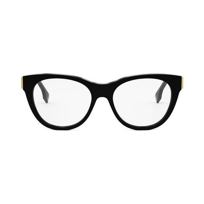 Fendi First Black Round Eyeglasses 001