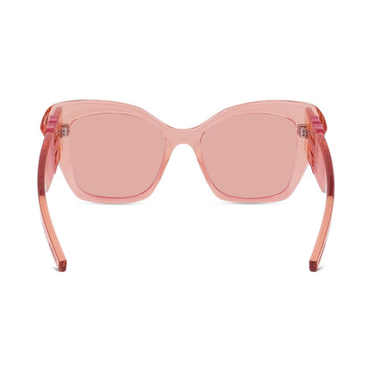 4G Liquid Rose Square Sunglasses