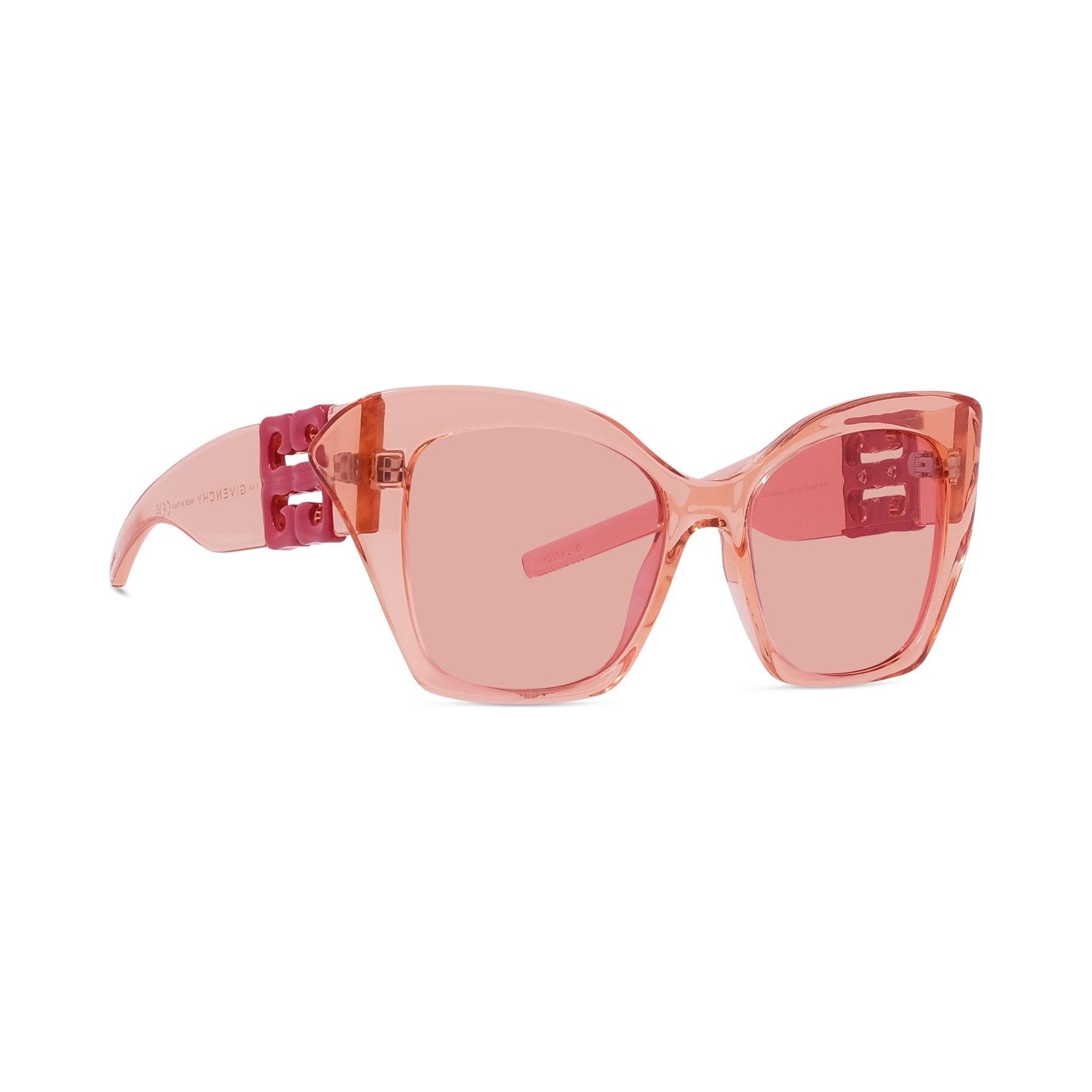 4G Liquid Rose Square Sunglasses
