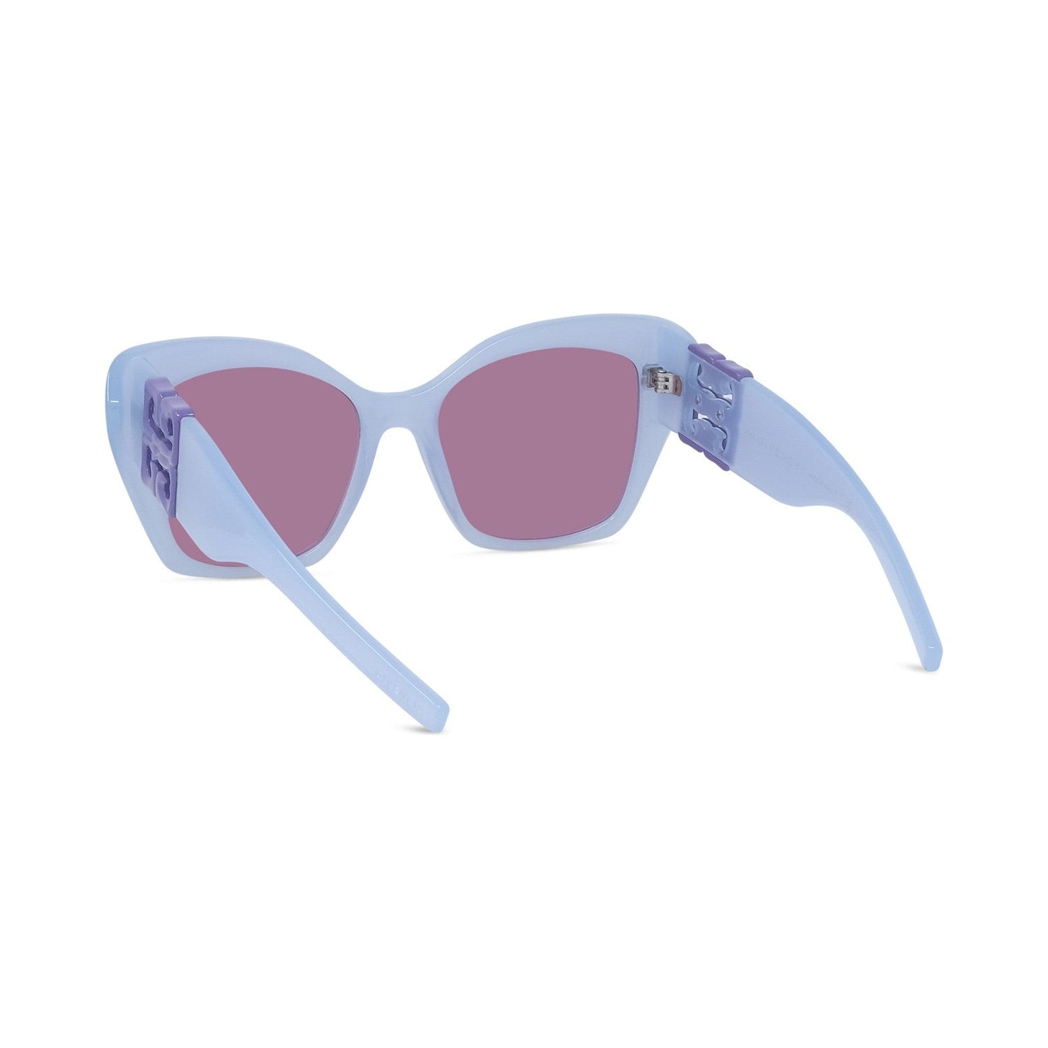 4G Liquid Blue Square Sunglasses 84u