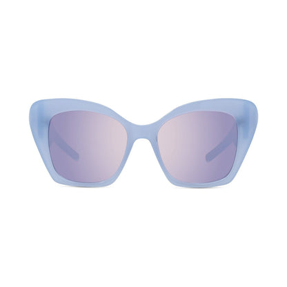 4G Liquid Blue Square Sunglasses 84u
