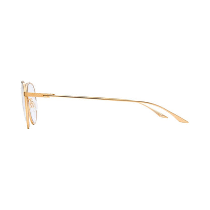 Ebbets Black Round Eyeglasses gol/b