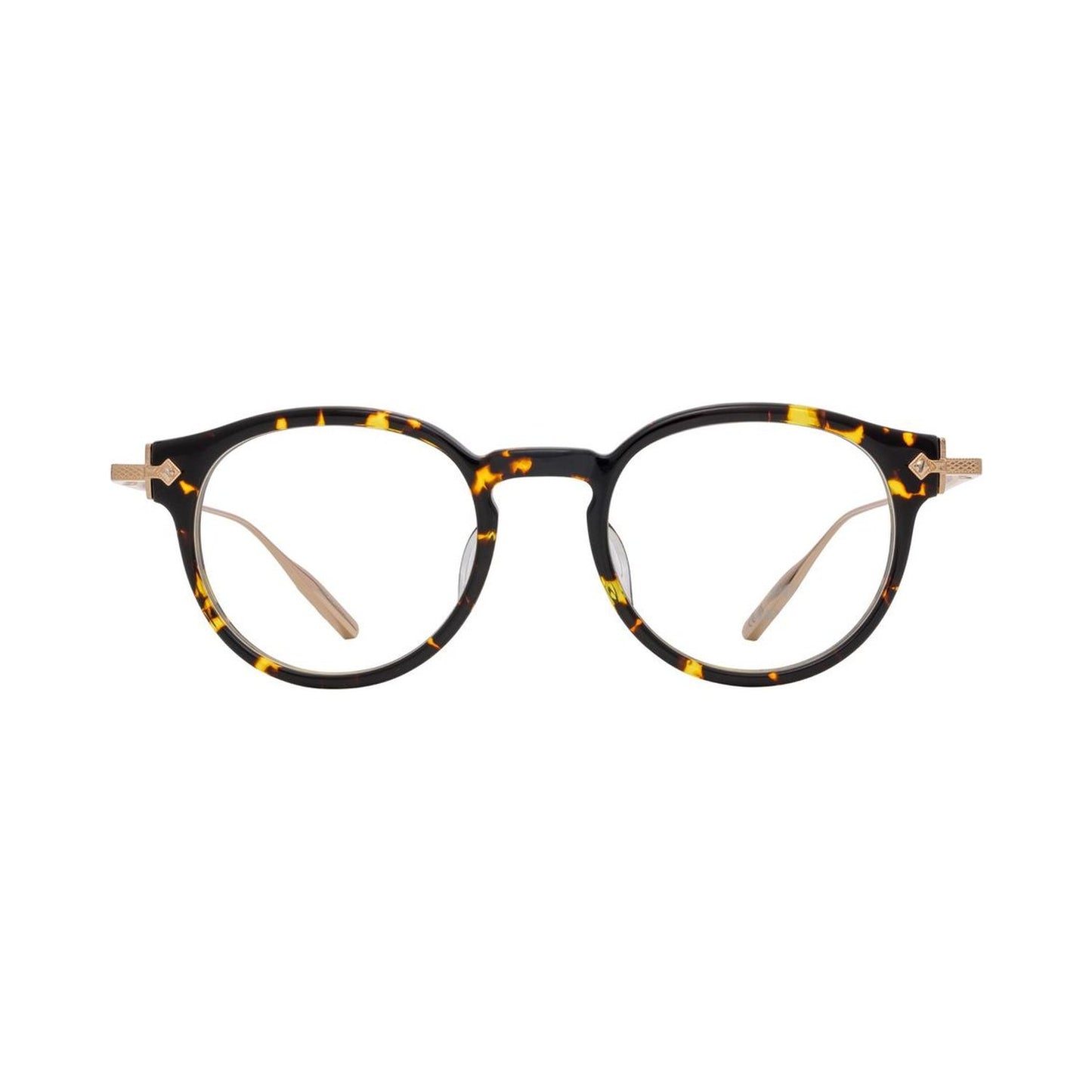 Eugene Havana Round Eyeglasses hec/g