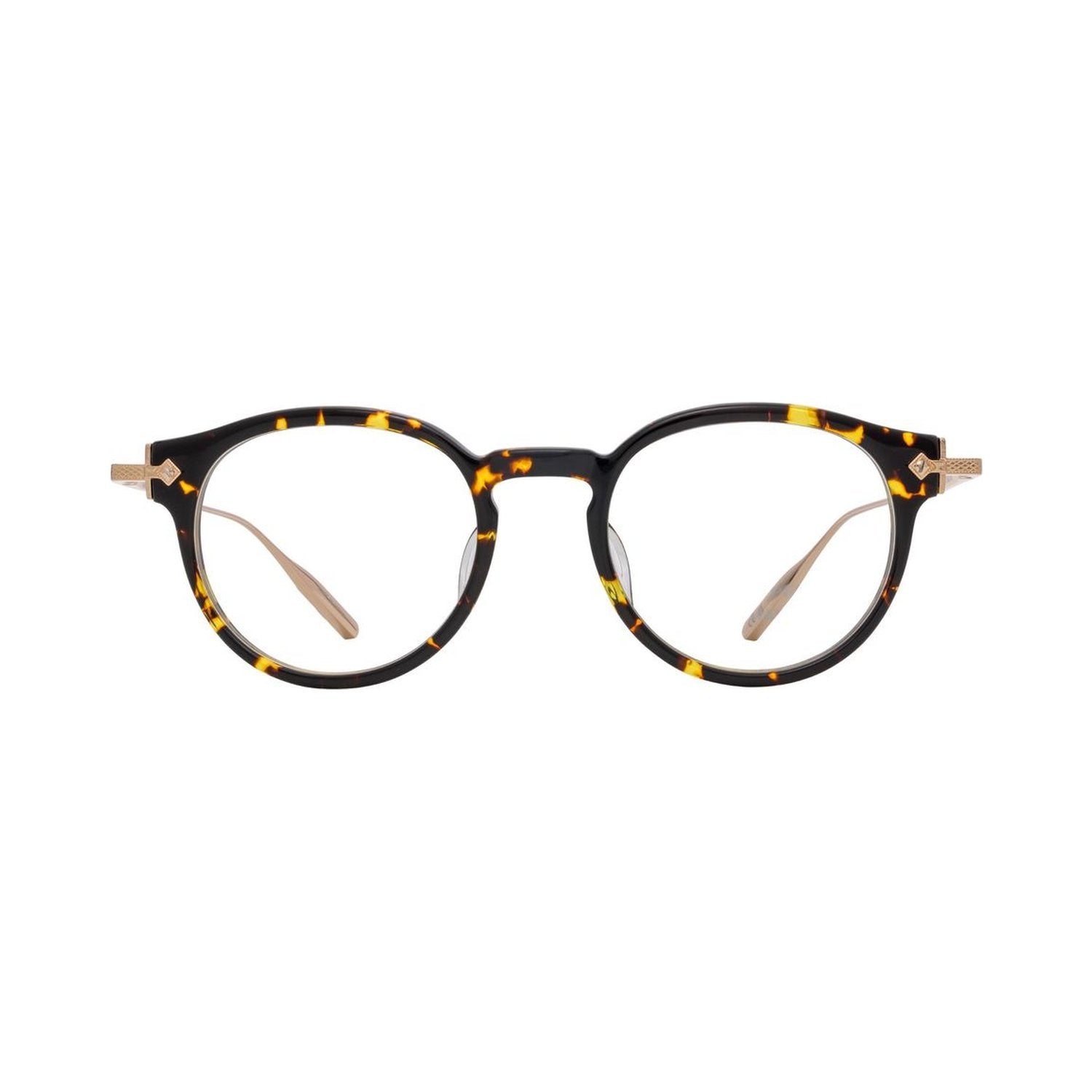 Eugene Havana Round Eyeglasses hec/g