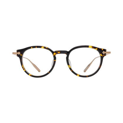 Eugene Havana Round Eyeglasses hec/g