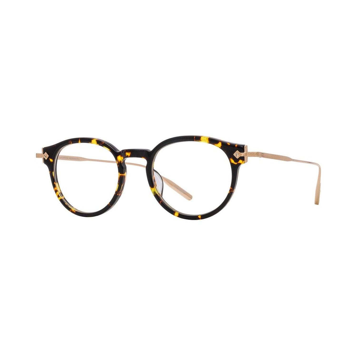 Eugene Havana Round Eyeglasses hec/g