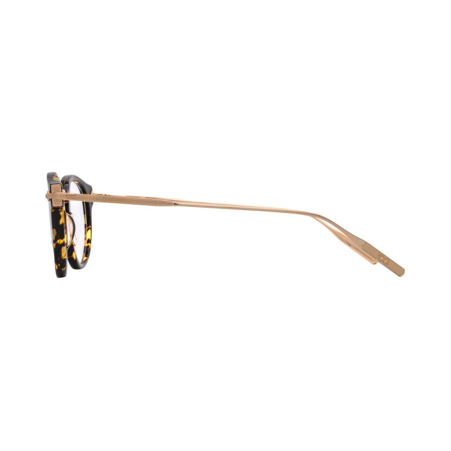 Eugene Havana Round Eyeglasses hec/g