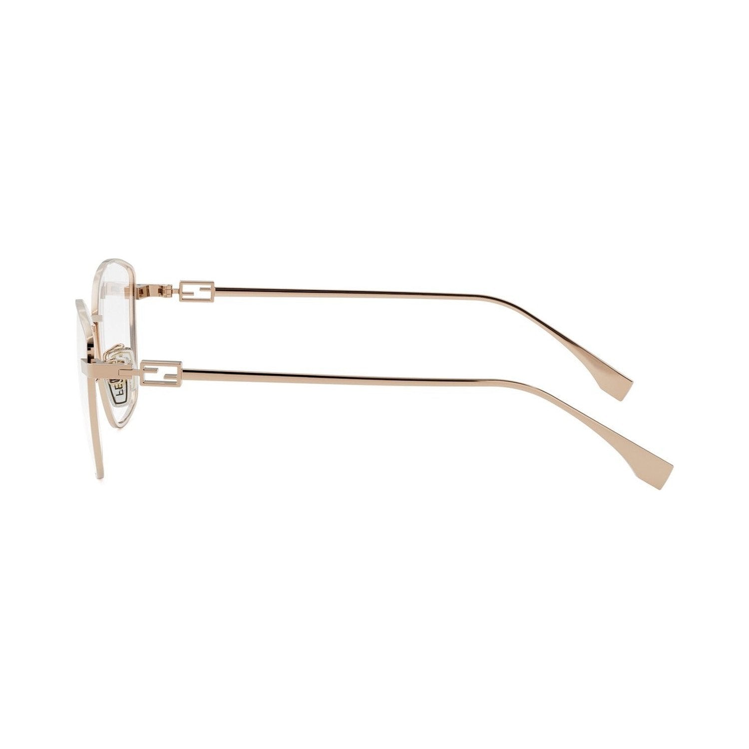 Baguette Rose Geometric Eyeglasses 028