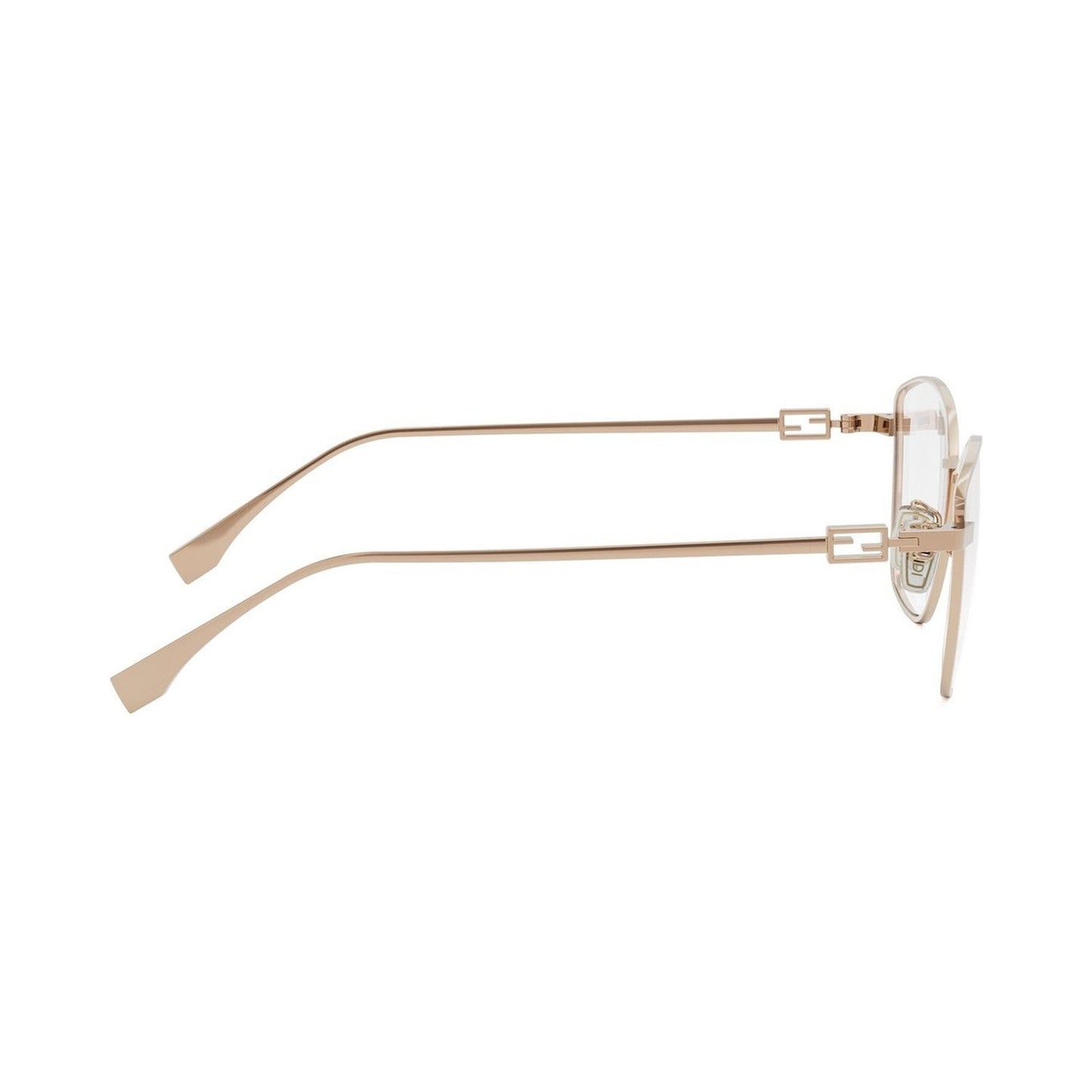 Baguette Rose Geometric Eyeglasses 028