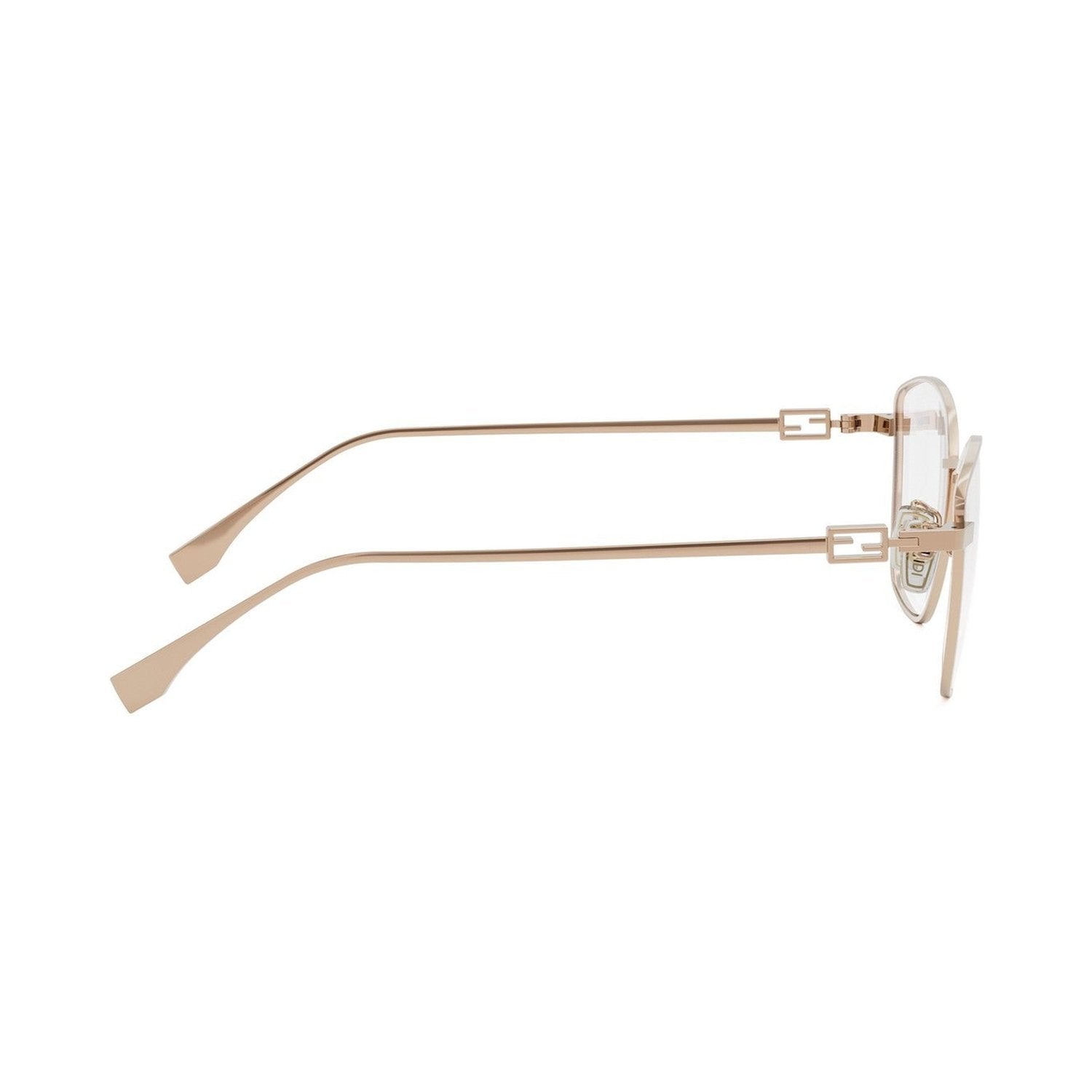 Baguette Rose Geometric Eyeglasses 028