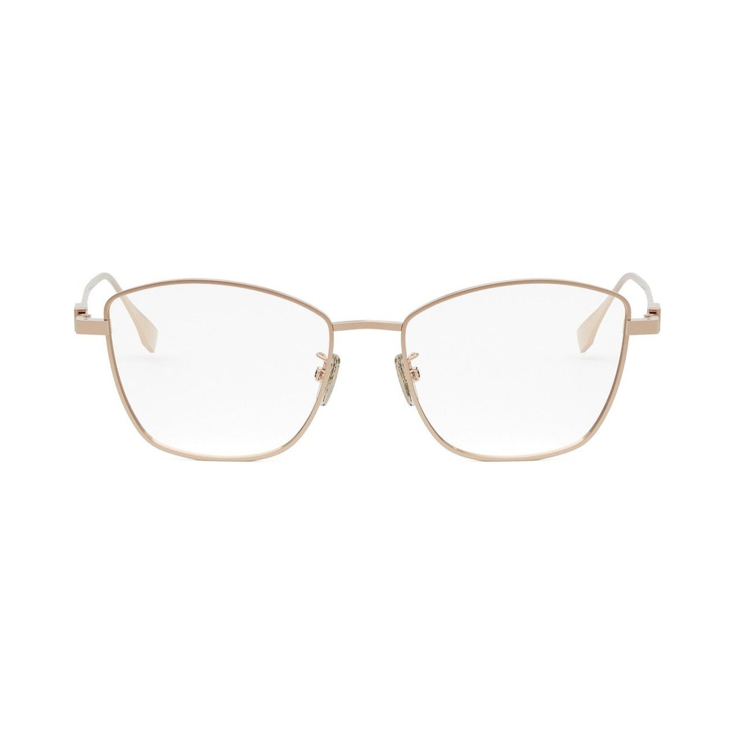 Baguette Rose Geometric Eyeglasses 028