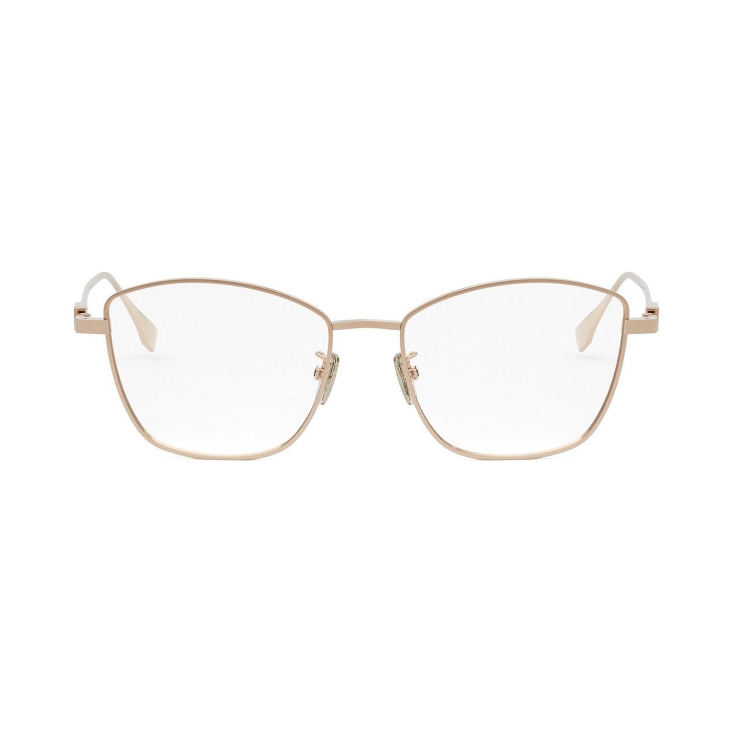 Baguette Rose Geometric Eyeglasses 028