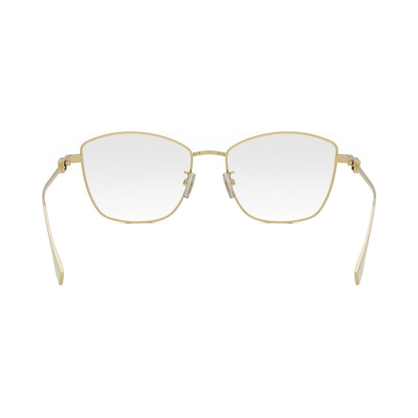 Baguette Gold Geometric Eyeglasses 030