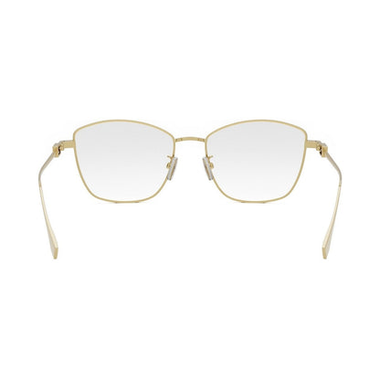 Baguette Gold Geometric Eyeglasses 030