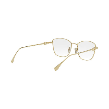 Baguette Gold Geometric Eyeglasses 030