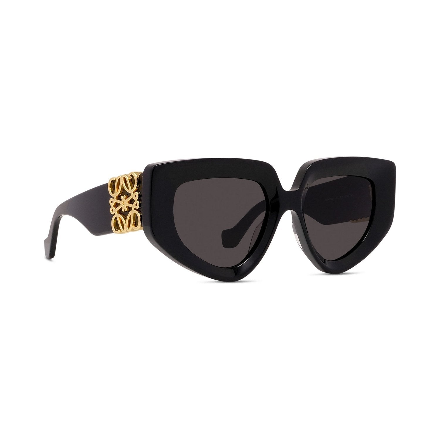 Anagram Black Geometric Sunglasses